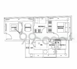 Vetro (D12), Apartment #482540991
